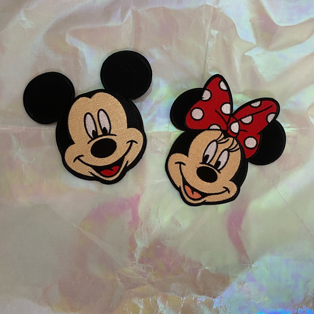 FABLE DISNEY Mickey and Minnie Patches for Stoney Clover Lane 5 inch (NEW)